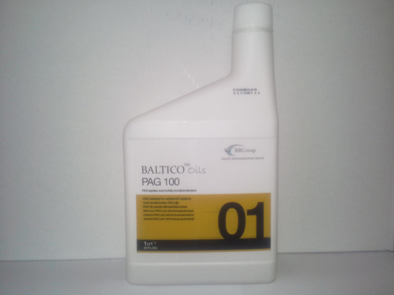 Олива ERRECOM PAG 100 Baltico Oils (1л) R134a R1234yf, фото 1