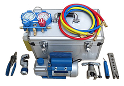 Набір інструментів для монтажу кондиціонерів LEETO (HAMTEK) ТК-8А