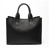 Модна жіноча сумка-шопер. Сумка тоут жіноча класична (рожева), фото 3