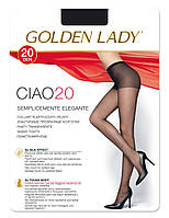 Колготки женскиеCiao 20 den GOLDEN LADY 2, Серый (fumo)