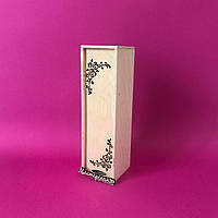 Коробка для вина с розочками КВ-00920