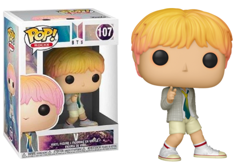 Фігурка Funko Pop Фанко Поп BTS  БТС  Кім Тхе Хен Ві V 10см BTS V 107