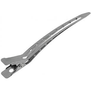 Затискач для волосся металевий TICO Professional 90мм. 12шт.
