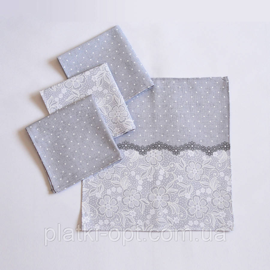 Серветки льняні "Лорет" (комплект 4 шт.)