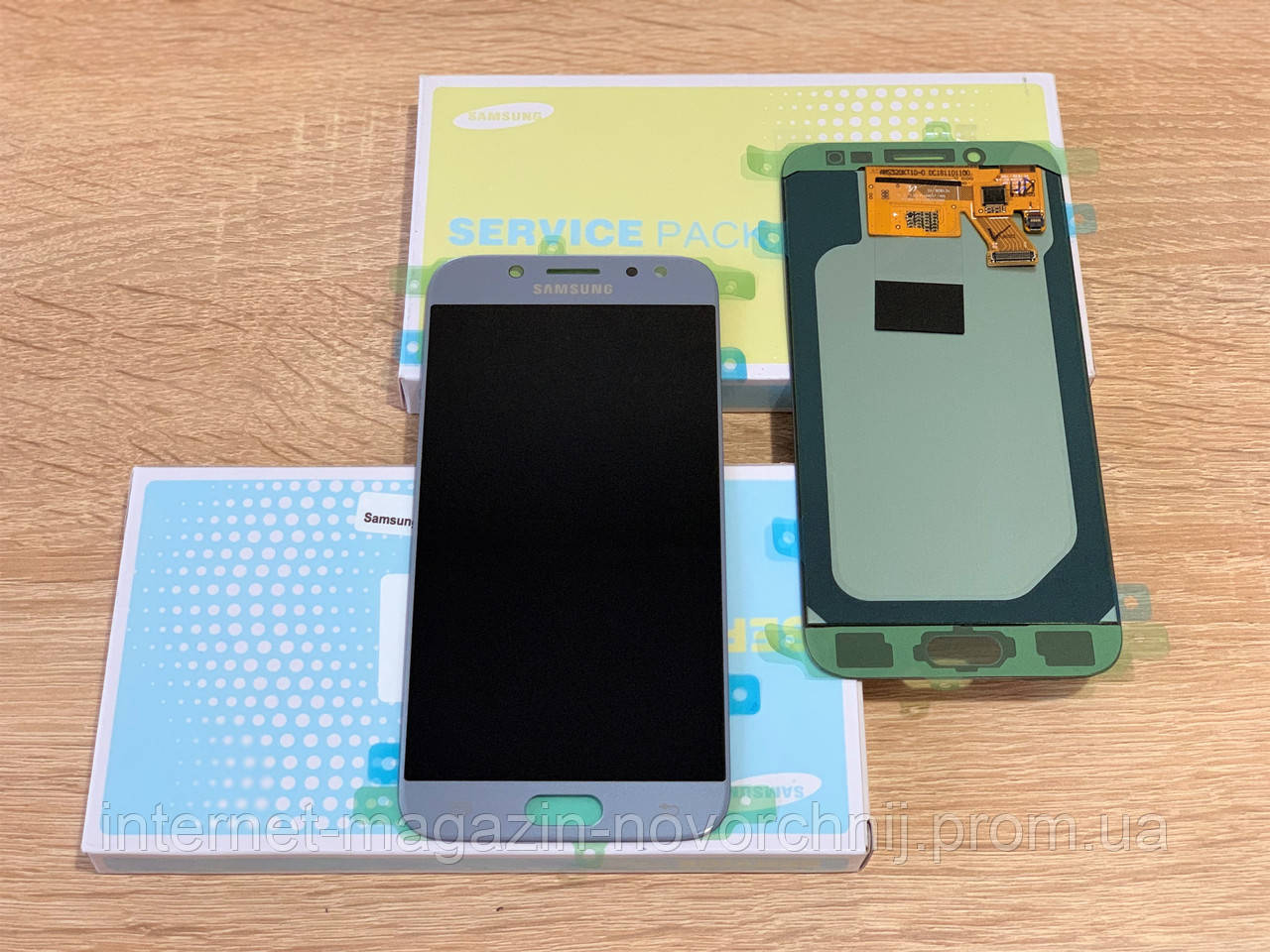 Дисплей Samsung J530 Galaxy J5(2017) Сірий(Silver),GH97-20738B, Super AMOLED!