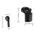 Бездротові навушники блютуз гарнітура Bluetooth 5.0 Wi-pods X10 навушники з мікрофоном чорні, фото 3