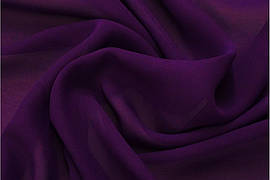 Шифон (вуаль) однотонний темно-фіолетовий