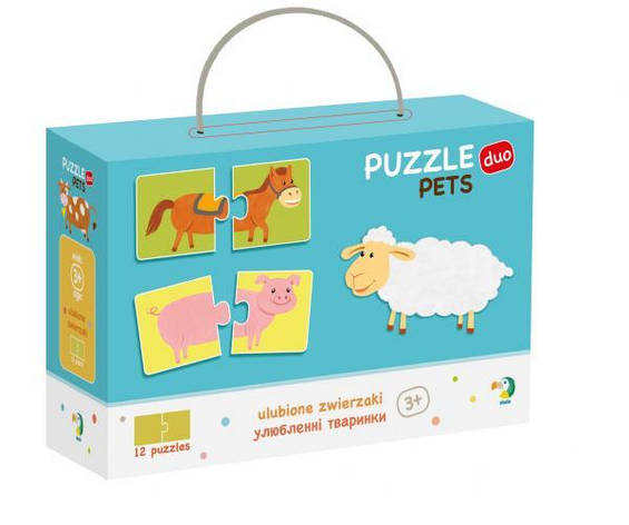 Дитячий Пазл DoDо Улюблені тварини, фото 1