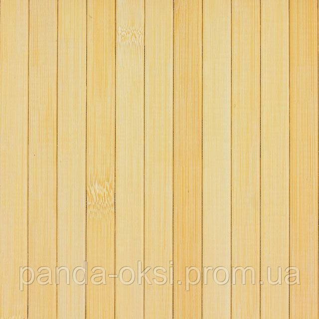 З дефектом у межах відрізка 2 м.п./Бамбукові шпалери світлі, н, 17 мм, висота рулону 2,5 м, фото 1