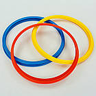 Кільця тренувальні C-0815-70 (пластик, d-70 см, у комплекті 12 шт., кольори в асортименті), фото 6
