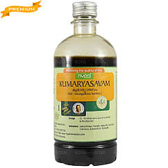 Кумарі Алое асава (Kumaryasavam, Nupal Remedies), 450 мл — тонік для печінки, селезінки, матки, Аюрведа преміум