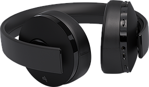 Навушники Sony PS4 Gold Wireless Headset Black