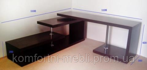 Купить Тумба под телевизор Трансформер угловая, цена 3240 ₴ — Prom.ua ...