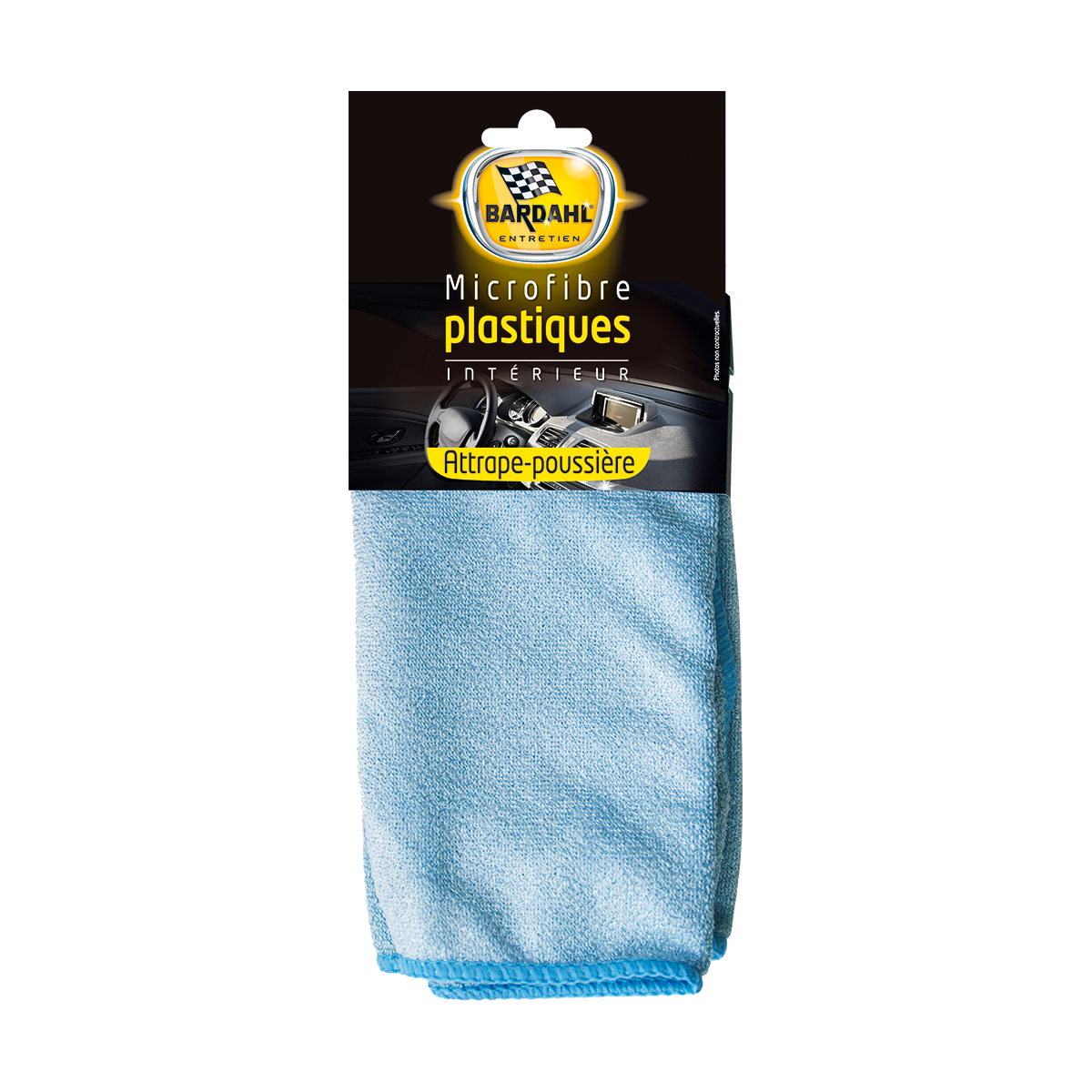 Ганчірка з мікрофібри для пластику BARDAHL Microfibre Plastique Interieur 38922