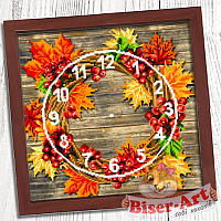 Схема для вишивки "Годинник для вишивки бісером "Осінній" (Biser Art 006)