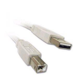 Шнур USB для принтера 4.5 мм, 1,8м, сірий