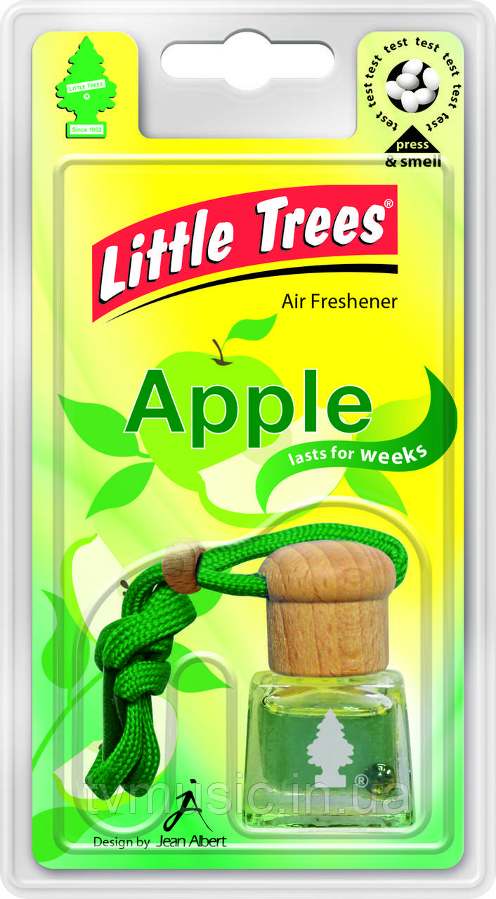 Ароматизатор у машину Little Trees Bottle Яблуко