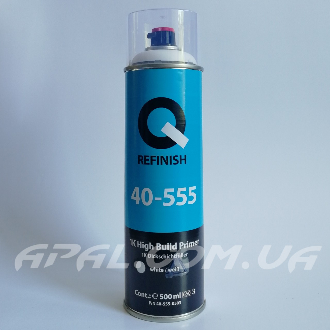 Q-Refinish 40-555 Грунт-наповнювач білий 500мл (аерозоль)