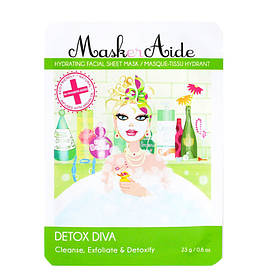 Очищаюча маска для шкіри обличчя MaskerAide Detox Diva, 23 м