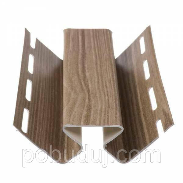 Кут внутрішній Альта-Профіль Kanada Плюс Люкс ВН-01 горіх 3 м, фото 1