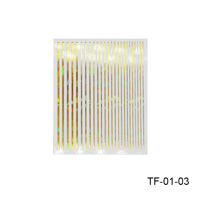 Гнучка стрічка для дизайну нігтів TF-01-03