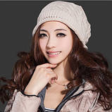Шапка весна/осінь унісекс сіра, фото 4