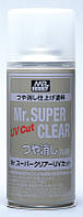 Лак матовий для пластикових моделей та лялькового мейкапу. Mr. Super Clear UV Cut Spray. MR.HOBBY B-523