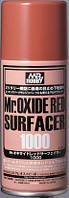 Грунтовка-спрей для сборных пластиковых моделей 170 мл. Mr.Oxide Red Surfacer 1000 Spray. MR.HOBBY B-525
