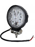 Фара LED кругла 27W, 9 ламп, 110 * 128мм, широкий промінь (ДК) DK B2-27W-A FL