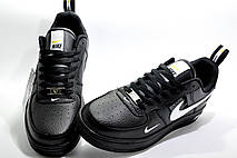 Чоловічі кросівки у стилі Nike Air Force 1 '07 Lv8 Utility, Black\ Чорні, фото 5