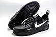 Чоловічі кросівки у стилі Nike Air Force 1 '07 Lv8 Utility, Black\ Чорні, фото 7