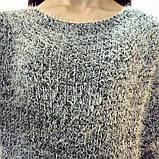 Жіночий джемпер кофта травичка сірий, фото 6