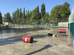 Бесшовное покрытие для школьной площадки г.Херсон, школа № 50 4