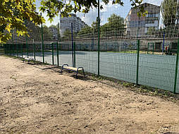 Бесшовное покрытие для школьной площадки г.Херсон, школа № 50 11