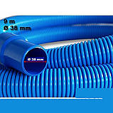 Гофрований шланг з гайками під пісочний насос для віддаленого підключення Intex 29083-2. Довжина 7.6 м,, фото 3