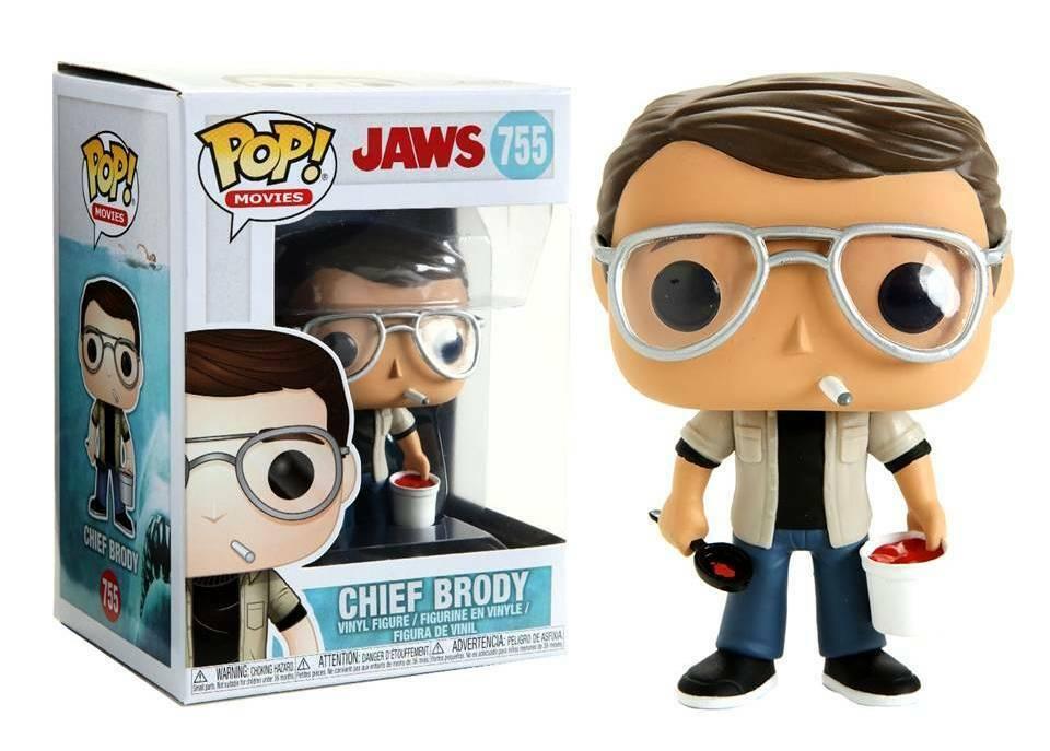 Фігурка Funko Pop Фанко Поп Щелепи Мартін Броуді Jaws Chief Brody 10см J СВ755