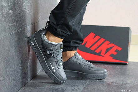 Кросівки чоловічі Nike Air Force AF 1,сірі 43,44,46, фото 2