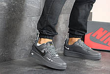 Кросівки чоловічі Nike Air Force AF 1,сірі 43,44,46, фото 3