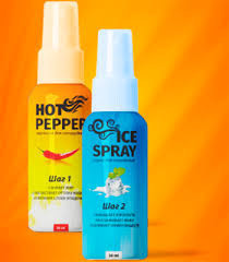 Hot Pepper & Ice Spray - Комплекс для похудения (Хот Пепер / Айс Спрей) - фото 1 - id-p1020515506