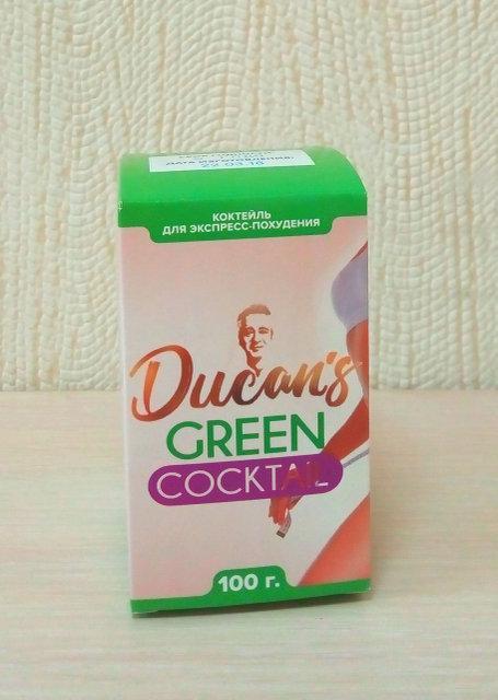 Напиток Ducan s Green Cocktail Дюканс Грин Коктейль для похудения. Жиросжигатели - фото 1 - id-p1020515691