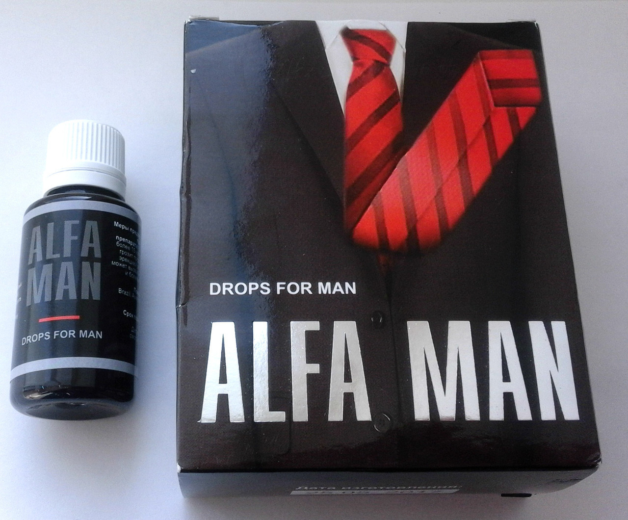 Краплі Alfa Men – мінеральний комплекс для підтримки тонусу