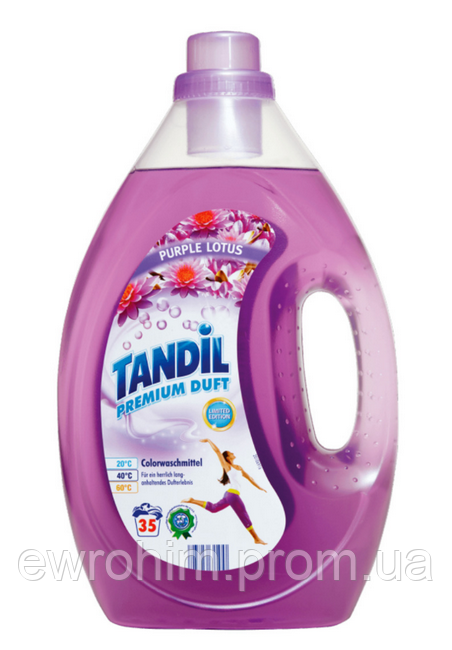 Гель для прання Tandil purple lotus (для кольорової білизни) 2.65 л, 35 прань