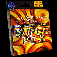 Шнур Scorana Super PE8 USA Green