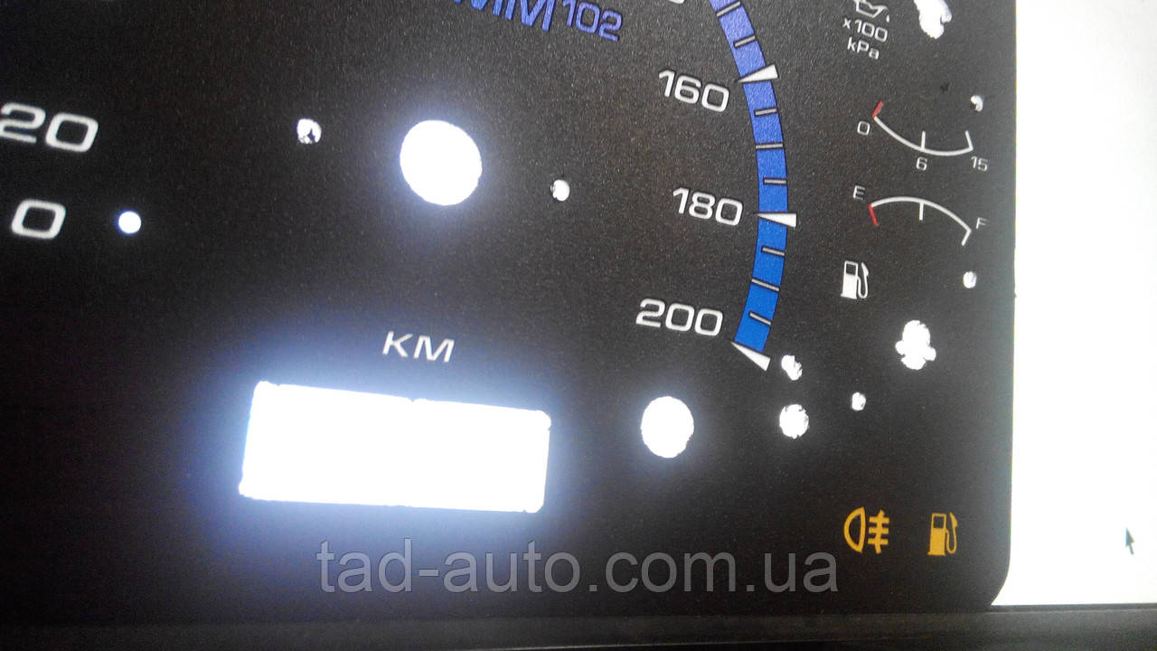 Шкалы приборов Isuzu Trooper