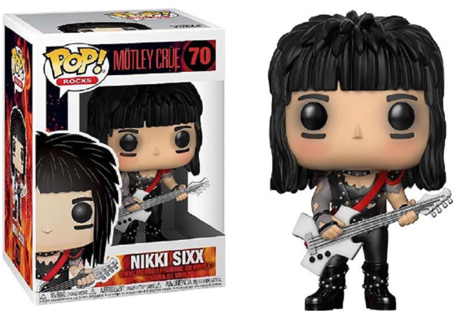 Фігурка Funko Pop Фанко Поп Nikki Sixx Motley Crue Строка повінь Нікі Сікс 10см MC NS70