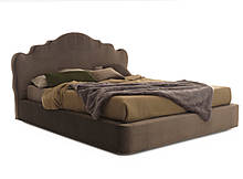Двоспальне ліжко Corona 160*200 з м'яким узголів'ям і бортами