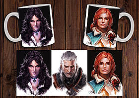 Чашка "Відьмак" / Кружка Witcher №4