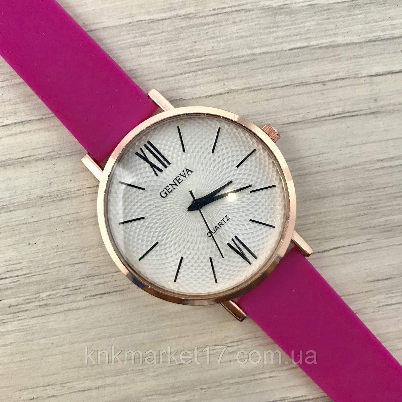 Geneva золото силікон малиновий, фото 1