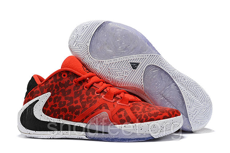 Кросівки Найк Zoom Freak 1 Red White Black, фото 1