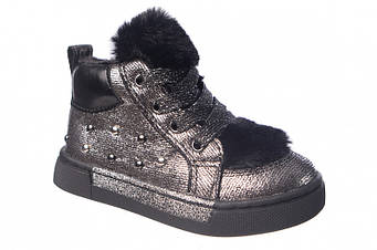 Черевики ТомМ 0545С Black silver 21р, 24р